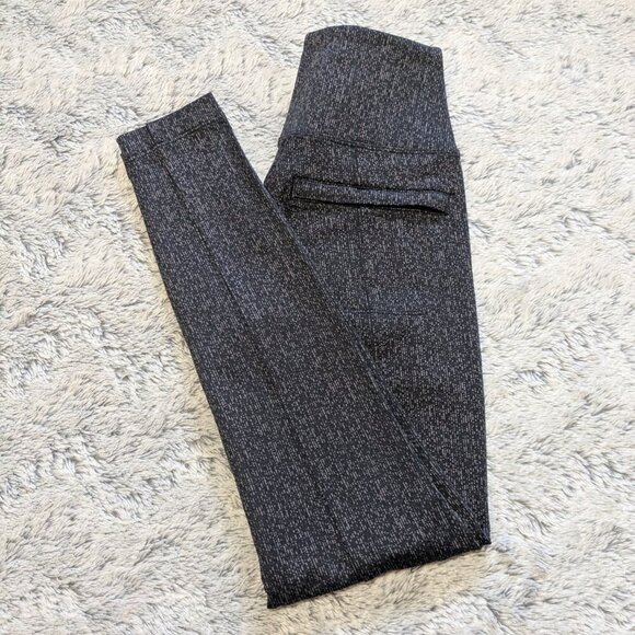 NEW Athleta Delancey Textured Tights Leggings Gray Pockets XXS High Rise - Picture 8 of 8